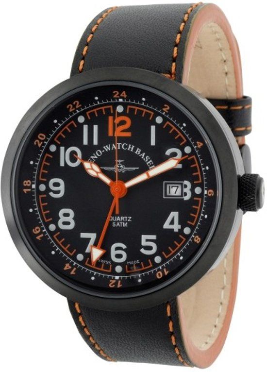 Zeno-Watch Mod. B554Q-GMT-bk-a15 - Horloge