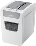 Leitz papiervernietiger IQ Office S, snippers, 23 l, P-4, wit/zilver