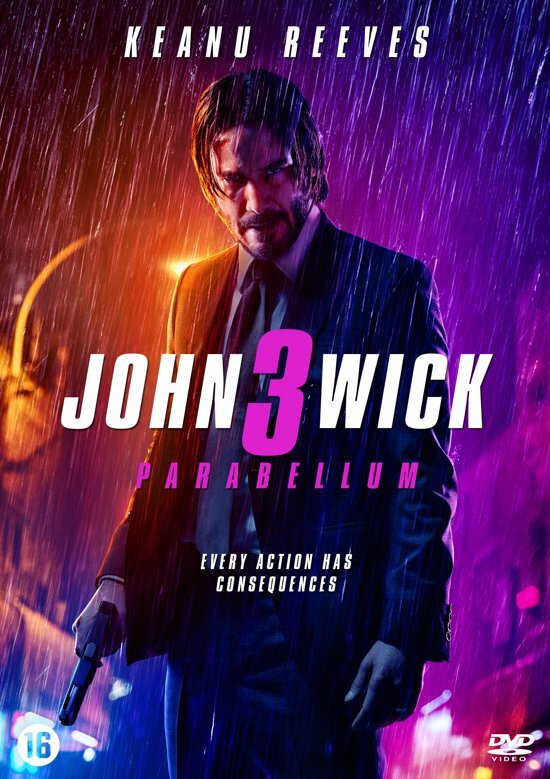 - John Wick 3 dvd