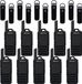 Retevis RB639P talkies met Bluetooth-headsets, ultradunne walkie-talkies, VOX-functie, USB-C aansluiting, PMR446