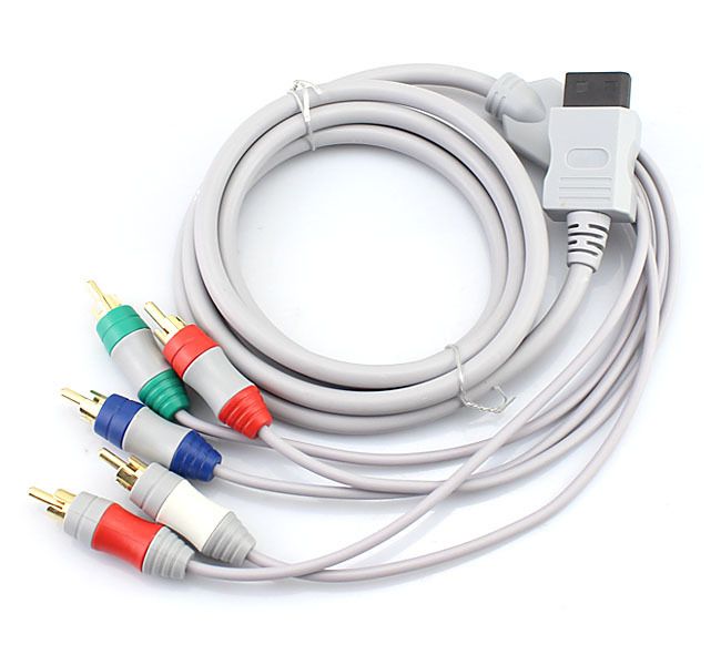 Dolphix Component AV kabel voor Nintendo Wii - 1.8 meter