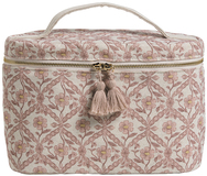 Beauty Case Entrelacs Fleuri