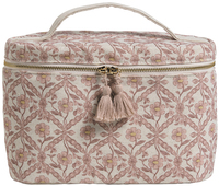 Mathilde M. Beauty Case Entrelacs Fleuri