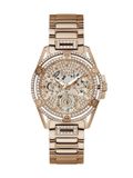 Guess Dameshorloge GW0464L3 Rosékleurig Staal Analoog Quartz