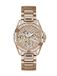 Guess Dameshorloge GW0464L3 Rosékleurig Staal Analoog Quartz