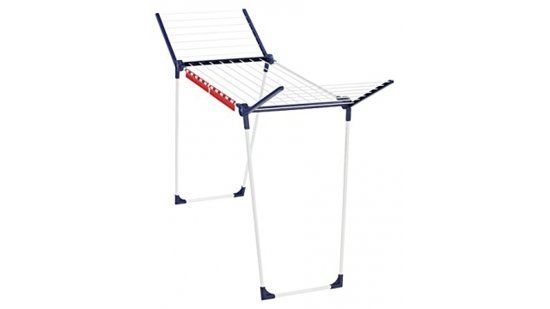 Leifheit Pegasus 160 Solid Slim Droogrek - 16 m - Wit/Blauw