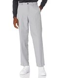 Amazon Essentials Heren Classic-Fit Uitbreidbare Taille Flat-Front Jurk Broek