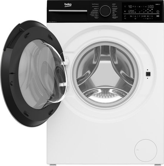 Beko B5WT584106W2 - Wasmachine - 8 kg - 1400 rpm - Wit