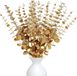 Unyqoos® 20 Kunstmatige Eucalyptus Takken - Goud
