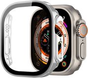 Dux Ducis Hamo Hoesje Geschikt voor Apple Watch Ultra / Ultra 2 - Full Protect - Zilver