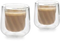 La Cafetière Cortado Koffieglazen, Set van 2 Stuks, 135 ML, Glas, Dubbelwandig