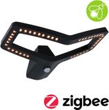 Paulmann Alara LED-wandarmatuur voor buiten Smart Home Zigbee 3.0 Schemergestuurde bewegingsmelder IP44 Antraciet Metaal