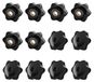 Icecat 12 Pièces Boutons Étoile Vis pour Applications Meubles