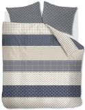 Riviera Maison Ropes dekbedovertrek - Tweepersoons - 200x200/220 - Marineblauw
