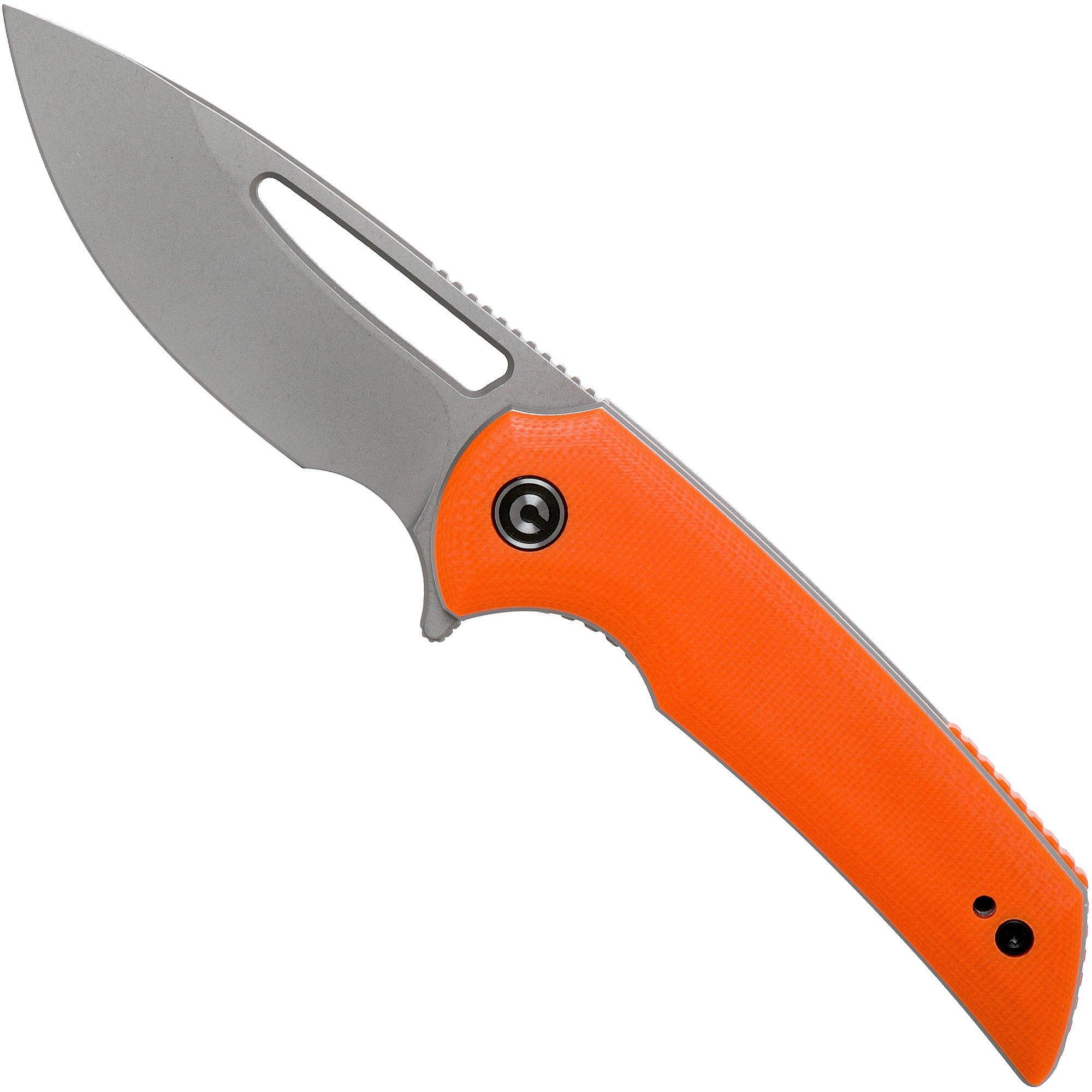 Civivi Odium C2010B Orange G10 zakmes, Ferrum Forge design