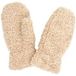 styleBREAKER Plüsch-Damenhandschuhe mit Fleece-Futter, einfarbige kuschelige Winterhandschuhe mit elastischem Bündchen, warme Kunstpelz-Handschuhe