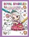 Royal Sparkles: A Super Cute Kawaii Princess Coloring Book with Positive Affirmations for Kids