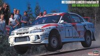 Hasegawa 1:24 Mitsubishi Lancer EVO IV Finland 1997 Plastic Model Kit - HAS20480