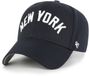 47Brand 47 New York Yankees Script MVP Pet Blauw, Zwart Man