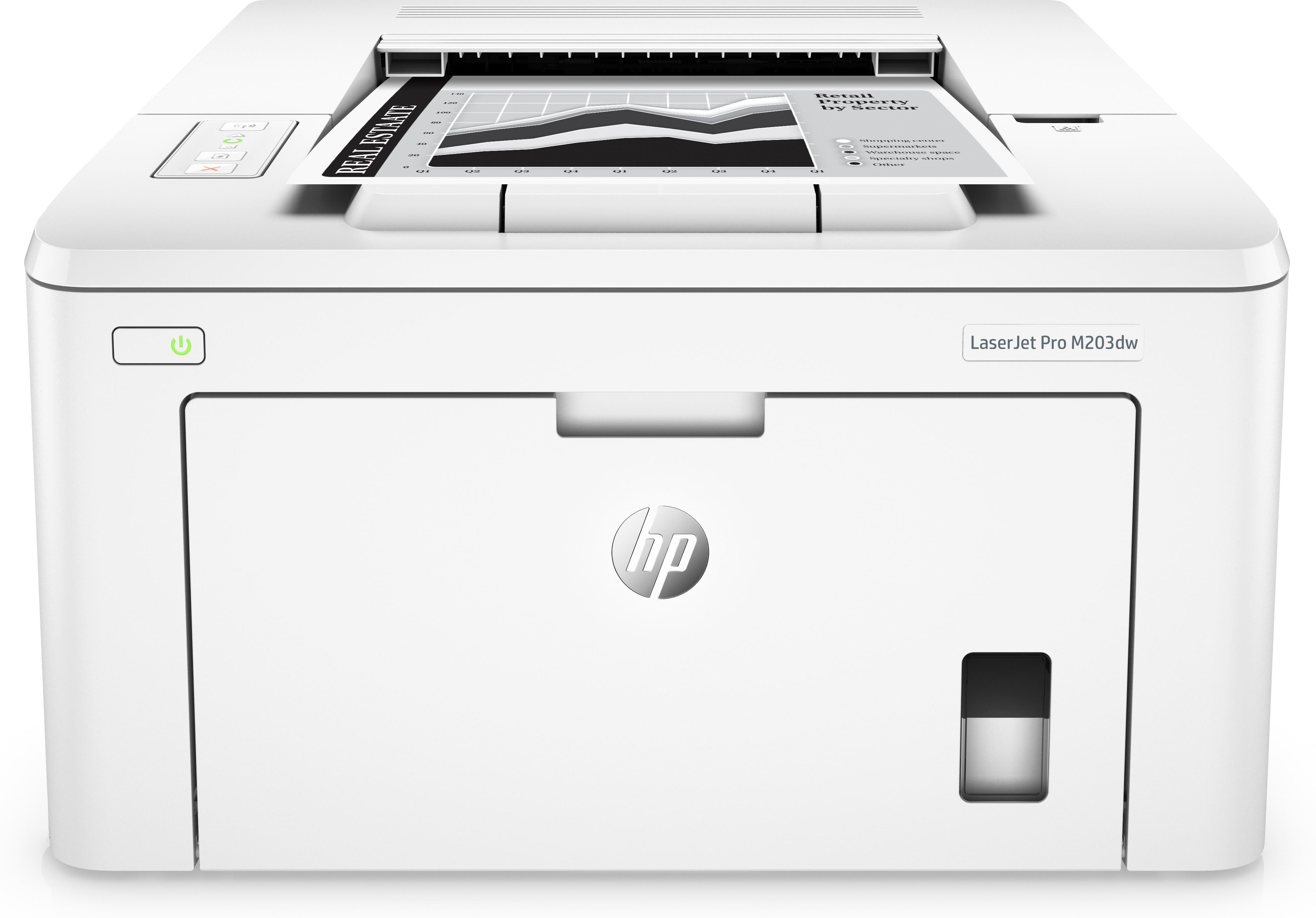 HP HP LaserJet Pro M203dw printer, Zwart-wit, Printer voor Thuis en thuiskantoor, Print, Dubbelzijdig printen