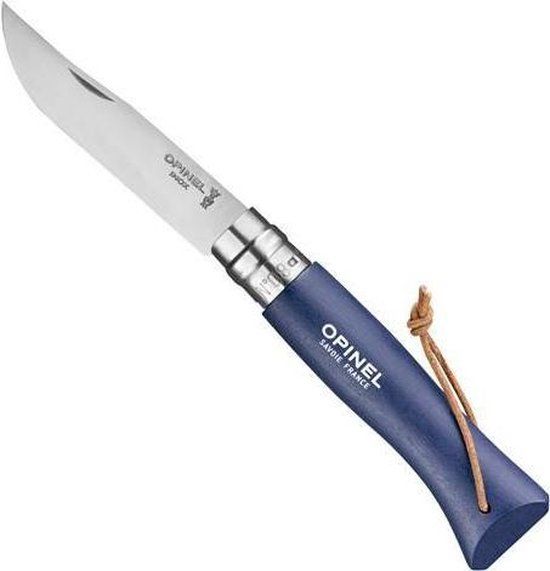 Opinel No. 08 Colorama Folding Knife - Dark Blue