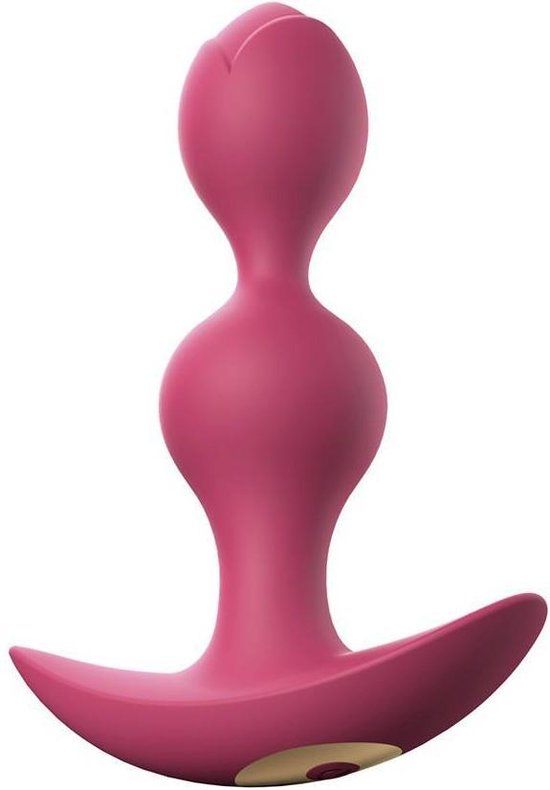 Love to Love - Twinny Bud - Buigbare Vibrerende Buttplug - Roze