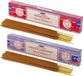Satya Wierook cadeaus set - 2x geurstokjes - Rozen en Lavendel geur - Meditatie