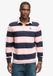 Superdry Athletic Stripe Rugby Top Hommes S Rose/bleu marine rayure cerceau