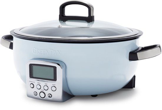 GreenPan Elite Omnicooker - 5.6L - Blue Haze - PFAS-vrij