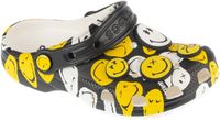 Crocs Classic Smiley Clog K Kinderen Zwart