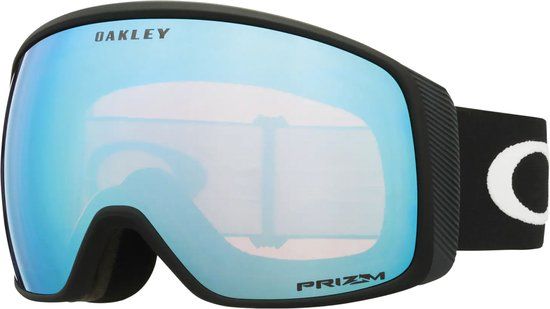 Oakley Flight Tracker L Skibril Unisex Zwart/Wit