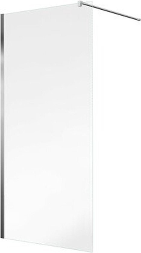Saniclass Bellini inloopdouche 90x200cm chroom profiel en helder glas 4000