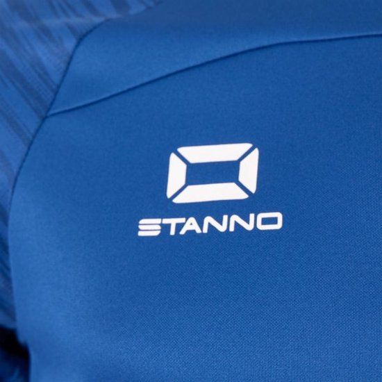 Stanno Bolt Quarter Zip Top - Blauw - Maat L