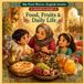 My First Words: English-Arabic — Food, Fruits & Daily Life: A Bilingual Learning Activity Book for Kids Ages 2-7
