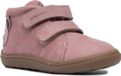 Primigi chaussures à scratch pour petites filles, nubuck rose, hauteur de semelle 1,5 cm, modèle 8912400