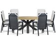 Lifestyle Garden Furniture Lifestyle Lifestyle Vivaro/Rockville 160 cm dining tuinset 7-delig