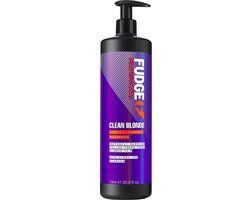 Fudge Clean Blonde Zilvershampoo - 1000 ml