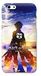 Beschermhoesje Cokitec Beschermhoesje voor iPhone 7/8, motief: Manga-Attack Titan, zon
