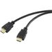 SpeaKa Professional SP-10481280 Câble HDMI Câble de connexion HDMI Fiche HDMI-A, Fiche HDMI-A 0,50 m Noir 8K UHD, Gaine en PVC