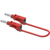 Electro PJP 2214/600V-CD1-25R Meetsnoer Steekaansluiting 4 mm 25 cm Rood 1 stuk(s)