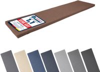 Garronda Bankkussen 160x40 cm – 4 cm dik – Waterafstotend & UV-bestendig – Zwart GD-AM-Dino