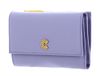 COCCINELLE Leren Portemonnee Myrine Wallet Grained Leather Lavender Paars
