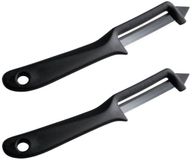 Fackelmann Set van 2 multifunctionele groenteschillers 19 cm Basic