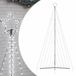 vidaXL LED-kerstboom - 570 LEDs - Koud Wit - 399 cm