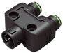 Binder 79 9179 000 03 Ronde connector Adapter, Y-vorm, 3-polig, 1 stuk