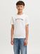 JACK & JONES Jongens T-shirt 152 Katoen Cloud Dancer