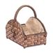Orework 374182 Brandhoutmand rond met handvat, 53 x 35 x 30 cm