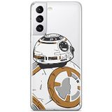 ERT GROUP mobiel telefoonhoesje voor Samsung S21 origineel en officieel erkend Star Wars patroon BB 8 009 optimaal aangepast aan de vorm van de mobiele telefoon, gedeeltelijk bedrukt