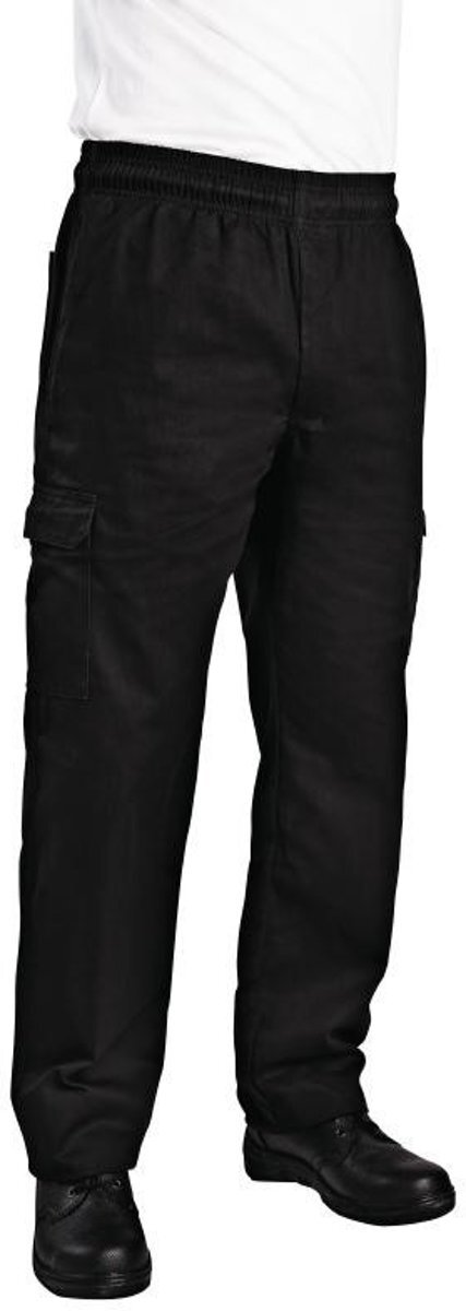 CHEF WORKS slim fit cargo broek XS