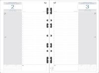 Exacompta Millésimé Daily Organiser Refill voor Exatime 21 Jaar 2017 2e semester wit